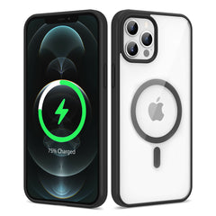 Apple iPhone 12 Pro Kılıf M-safe Wireless Şarj Özellikli Silikon Zore Ege Kapak