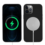 Apple iPhone 12 Pro Kılıf Zore Silksafe Wireless Kapak