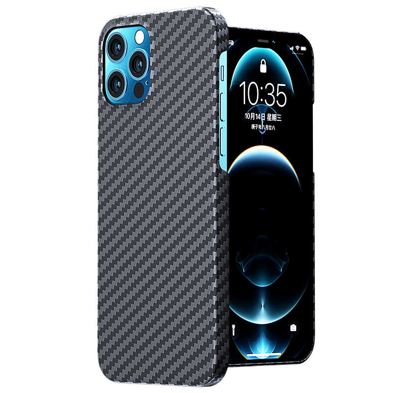 Apple iPhone 12 Pro Max Kılıf Benks MFİ M-safe Magnetic Aramid Kapak
