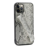 Apple iPhone 12 Pro Max Kılıf Kajsa Glamorous Serisi Snake Handstrap Kapak