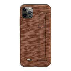 Apple iPhone 12 Pro Max Kılıf Kajsa Wave Pattern Handstrap Kapak