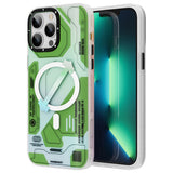 Apple iPhone 12 Pro Max Kılıf M-safe Şarj Özellikli YoungKit Metaverse Serisi Kapak