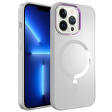 Apple iPhone 12 Pro Max Kılıf M-safe Wireless Şarj Özellikli Zore Stil Kapak
