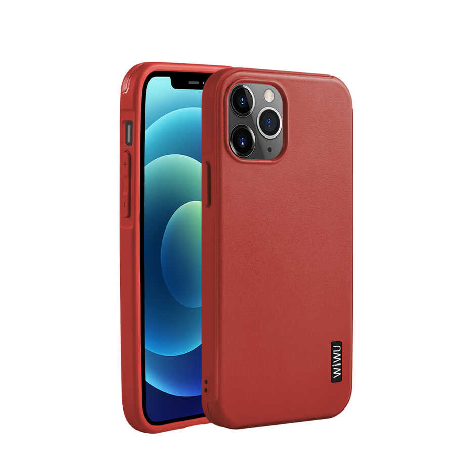Apple iPhone 12 Pro Max Kılıf Wiwu Sand Stone Kapak