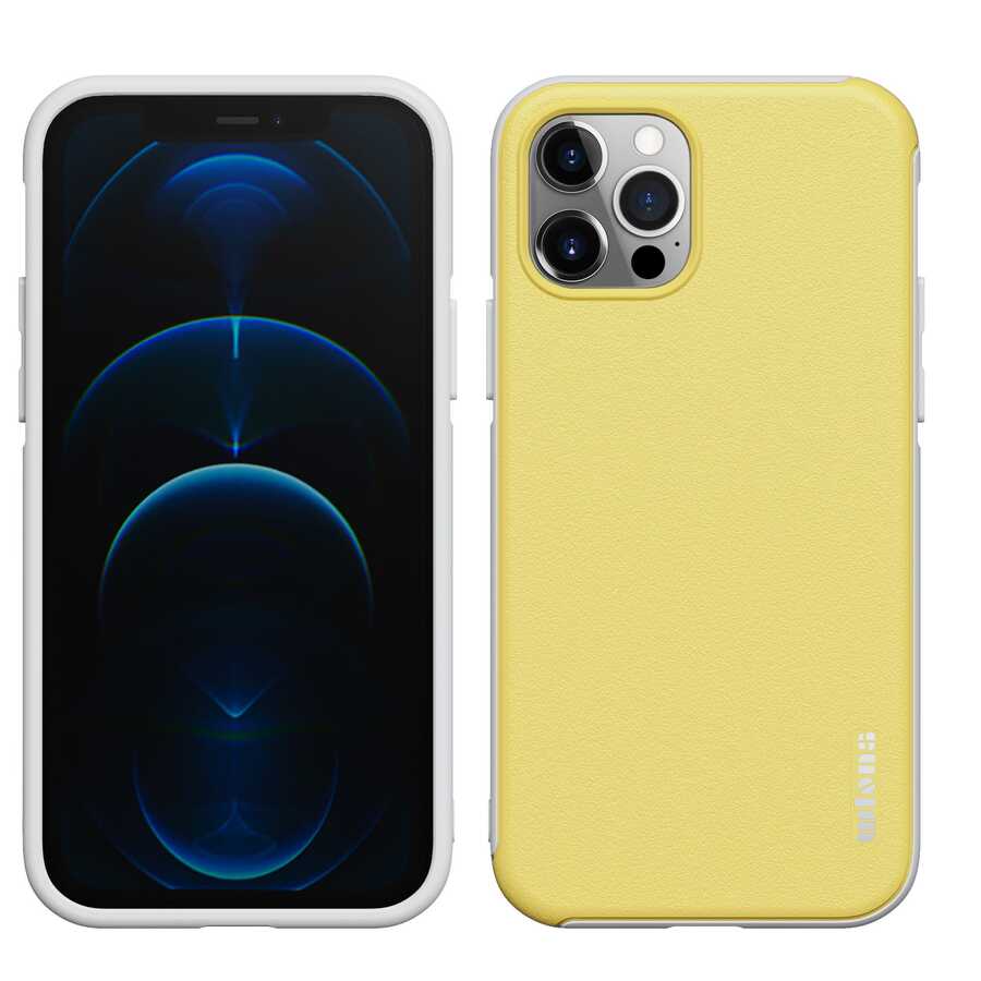 Apple iPhone 12 Pro Max Kılıf Wlons Hill Kapak
