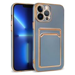 Apple iPhone 12 Pro Max Kılıf Zore Bark Kartlıklı Kapak