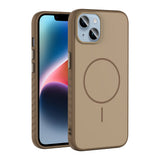 Apple iPhone 13 Kılıf M-safe Şarj Özellikli Zore Tea Kapak