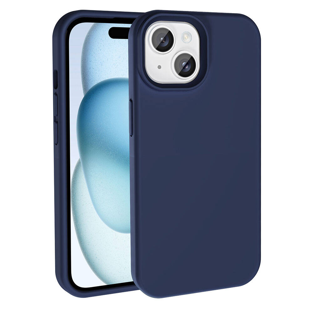 Apple iPhone 13 Kılıf M-safe Şarj Özellikli Sıvı Teknolojili Silinebilir Sert Zore Kivi Kapak