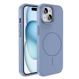 Apple iPhone 13 Kılıf M-safe Şarj Özellikli Sıvı Teknolojili Silinebilir Sert Zore Kivi Kapak