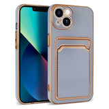 Apple iPhone 13 Kılıf Zore Bark Kartlıklı Kapak