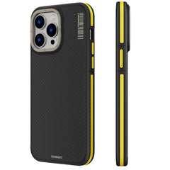 Apple iPhone 13 Pro Kılıf M-safe Şarj Özellikli YoungKit 600D Kevlar Kapak