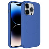 Apple iPhone 13 Pro Kılıf M-safe Wireless Şarj Özellikli Pastel Renk Silikon Zore Plas Kapak