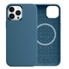 Apple iPhone 13 Pro Kılıf Wiwu M-safe Magnetic Silikon Kapak