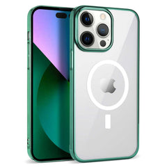 Apple iPhone 13 Pro Kılıf Zore Wireless Şarj Özellikli Pixel M-safe Kapak