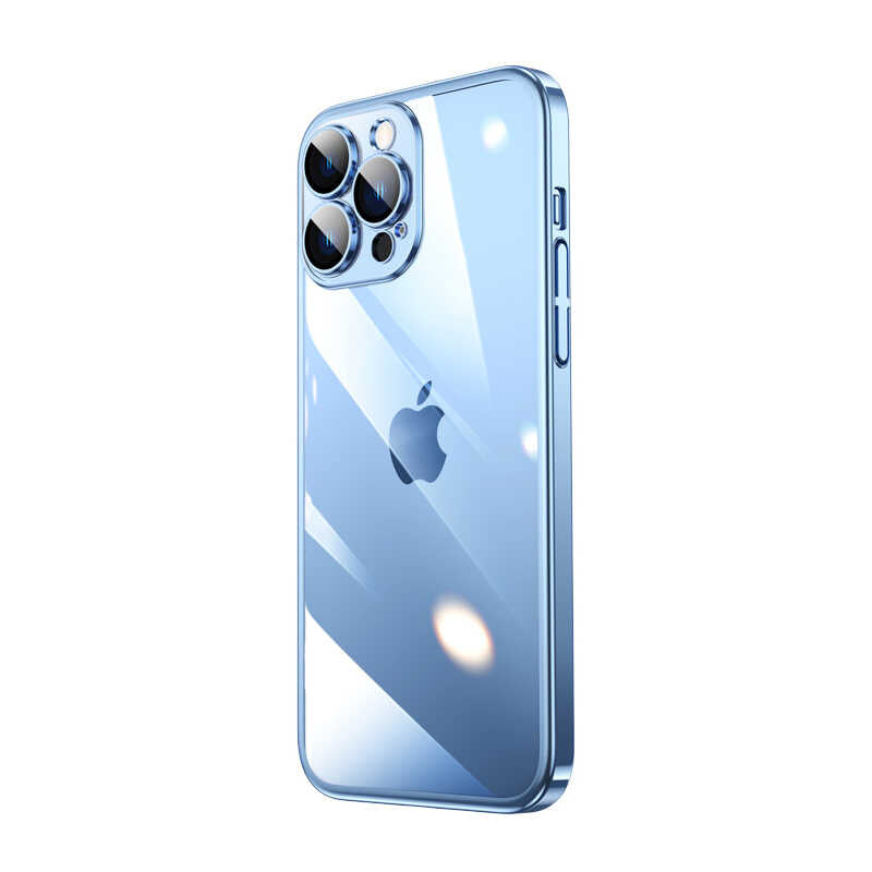 Apple iPhone 13 Pro Max Kılıf Sert PC Renkli Çerçeveli Zore Riksos Kapak