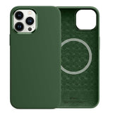 Apple iPhone 13 Pro Max Kılıf Wiwu M-safe Magnetic Silikon Kapak
