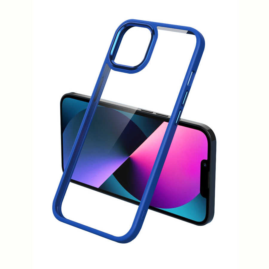 Apple iPhone 13 Pro Max Kılıf Zore Krom Kapak