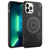 Apple iPhone 13 Pro Max Kılıf Zore Wireless Şarj Özellikli Desenli Hot Kapak