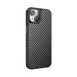 Apple iPhone 14 Kılıf Aramid Karbon Fiber M-safe Özellikli Wlons Radison Kapak