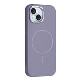 Apple iPhone 14 Kılıf M-Safe Şarj Özellikli Metal Kamera Çerçeveli Zore Edi Silikon Kapak