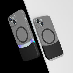 Apple iPhone 14 Kılıf M-Safe Şarj Özellikli Mıknatıslı Zore Duble Kapak