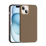 Apple iPhone 14 Kılıf M-safe Şarj Özellikli Karbon Fiber Görünümlü Zore Gros Kapak
