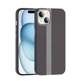 Apple iPhone 14 Kılıf M-safe Şarj Özellikli Karbon Fiber Görünümlü Zore Gros Kapak