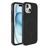 Apple iPhone 14 Kılıf M-safe Şarj Özellikli Sıvı Teknolojili Silinebilir Sert Zore Kivi Kapak
