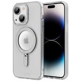 Apple iPhone 14 Kılıf M-safe Şarj Özellikli Youngkit Rock Serisi Kapak