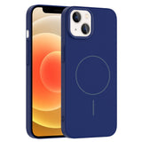 Apple iPhone 14 Kılıf M-safe Şarj Özellikli Zore Ruby Sert Kapak