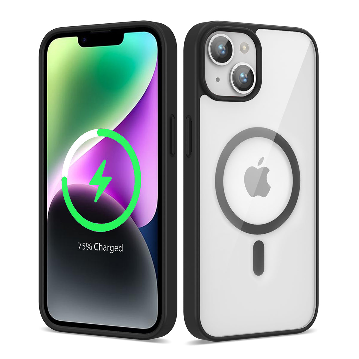 Apple iPhone 14 Kılıf M-safe Wireless Şarj Özellikli Silikon Zore Ege Kapak