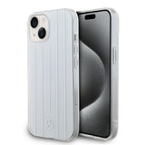 Apple iPhone 14 Kılıf Mercedes Benz Orjinal Lisanslı New Urban 3 Sert PC Paralel Çizgi Desenli Kapak