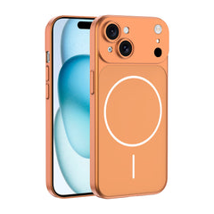 Apple iPhone 14 Kılıf Zore M-Safe Şarj Özellikli Kamera Korumalı Spark Kapak