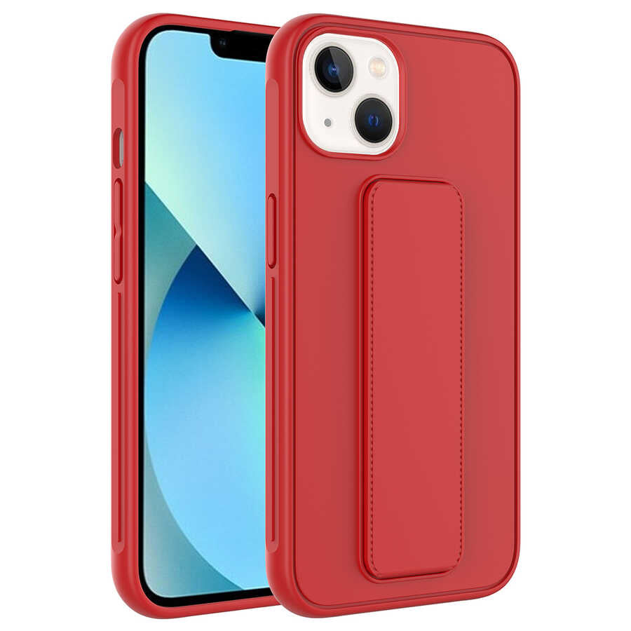 Apple iPhone 14 Kılıf Zore Qstand Kapak