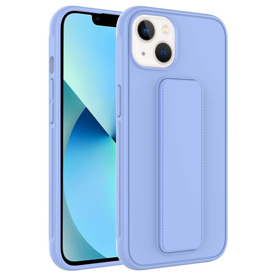 Apple iPhone 14 Kılıf Zore Qstand Kapak