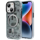 Apple iPhone 14 Plus Kılıf M-safe Şarj Özellikli YoungKit Technology Serisi Kapak