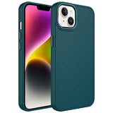 Apple iPhone 14 Plus Kılıf Metal Çerçeve ve Buton Tasarımlı Silikon Zore Luna Kapak