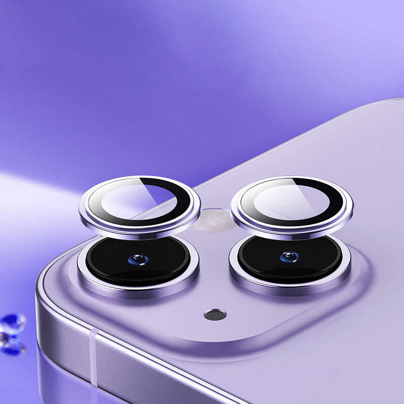 Apple iPhone 14 Plus Wiwu Lens Guard Metal Kamera Lens Koruyucu