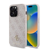 Apple iPhone 14 Pro Kılıf Guess Orjinal Lisanslı M-safe Şarj Özellikli Small 4G Classic Kapak