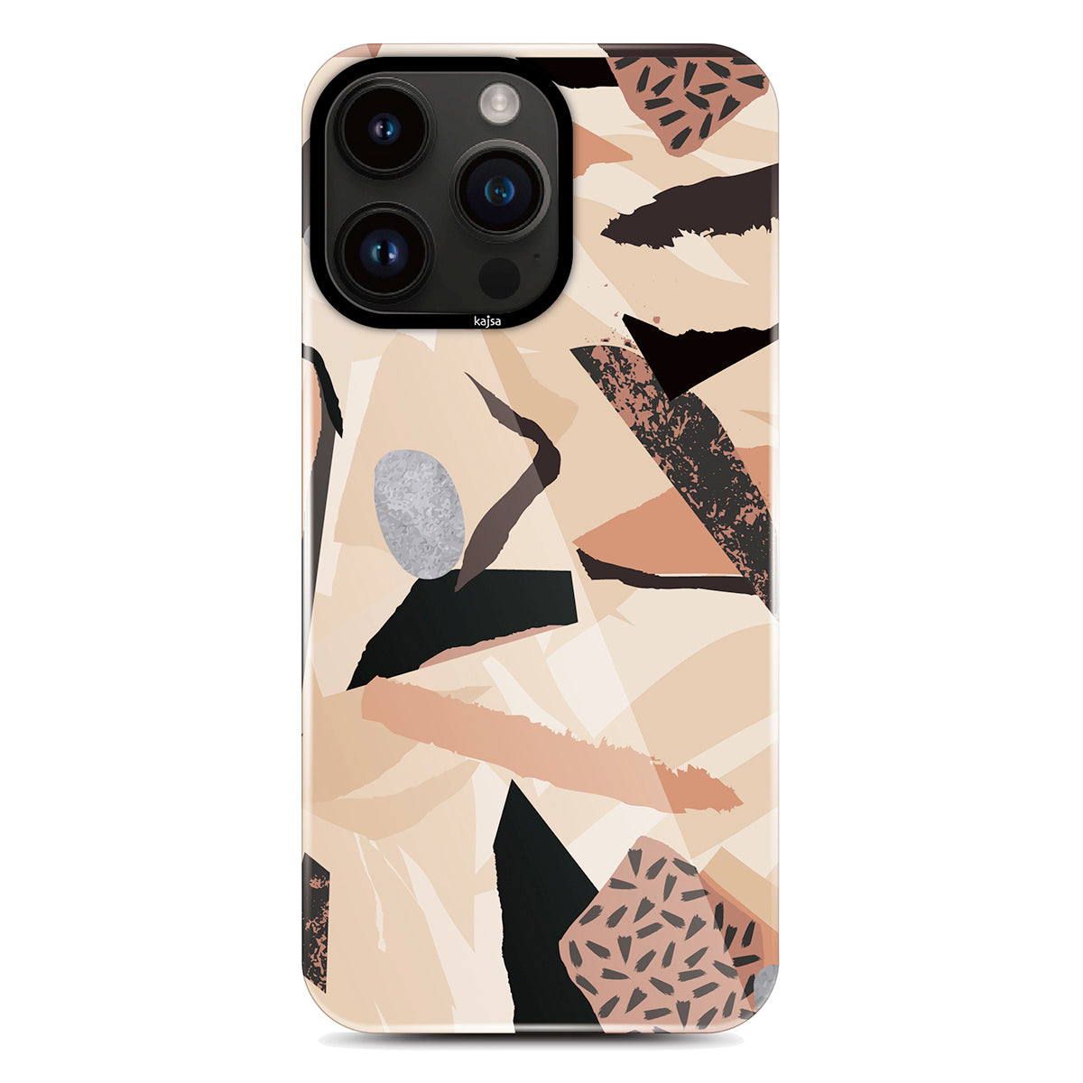 Apple iPhone 14 Pro Kılıf HD Desenli Kajsa Shield Plus Flower Graphic Serisi Kapak