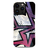 Apple iPhone 14 Pro Kılıf HD Desenli Kajsa Shield Plus Grafiti Serisi Kapak
