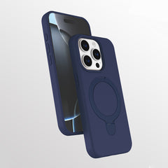 Apple iPhone 14 Pro Kılıf M-safe Şarj Özellikli Standlı Zore Samara Kapak