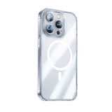 Apple iPhone 14 Pro Kılıf M-safe Şarj Özellikli Benks Magnetic Shiny Glass Serisi Kapak