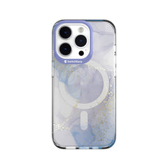 Apple iPhone 14 Pro Kılıf M-safe Şarj Özellikli Çift IMD Baskılı Lisanslı Switcheasy Artist-M Veil Kapak