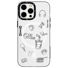 Apple iPhone 14 Pro Kılıf M-safe Şarj Özellikli Desenli Youngkit Plaything Serisi Kapak