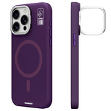 Apple iPhone 14 Pro Kılıf M-safe Şarj Özellikli Kamera Standlı Youngkit Bitty Cream Kapak