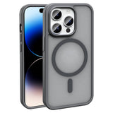 Apple iPhone 14 Pro Kılıf M-safe Şarj Özellikli Mat Arka Yüzey Zore Sio Kapak