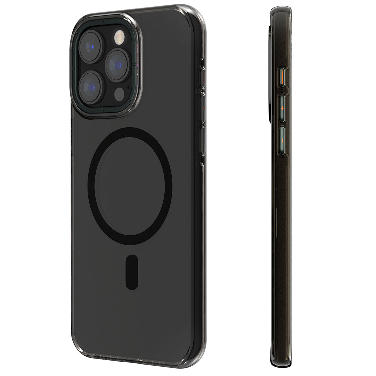 Apple iPhone 14 Pro Kılıf M-safe Şarj Özellikli Şeffaf Youngkit Crystal Shield Serisi Kapak