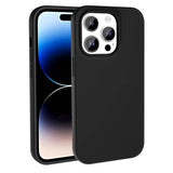 Apple iPhone 14 Pro Kılıf M-safe Şarj Özellikli Sıvı Teknolojili Silinebilir Sert Zore Kivi Kapak