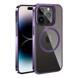 Apple iPhone 14 Pro Kılıf M-safe Şarj Özellikli Standlı Zore Klon Kapak